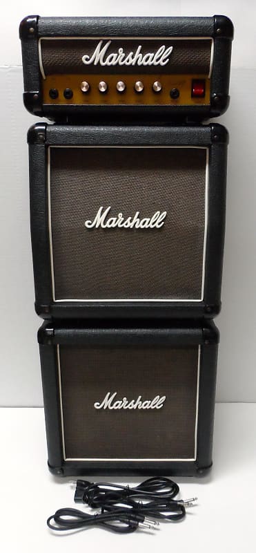 Marshall Lead 12 1986 80's 3005 Micro Mini Full Stack Rare Black