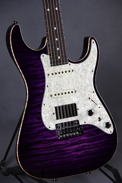 Tom Anderson Drop Top Classic - Trans Purple Burst | Reverb