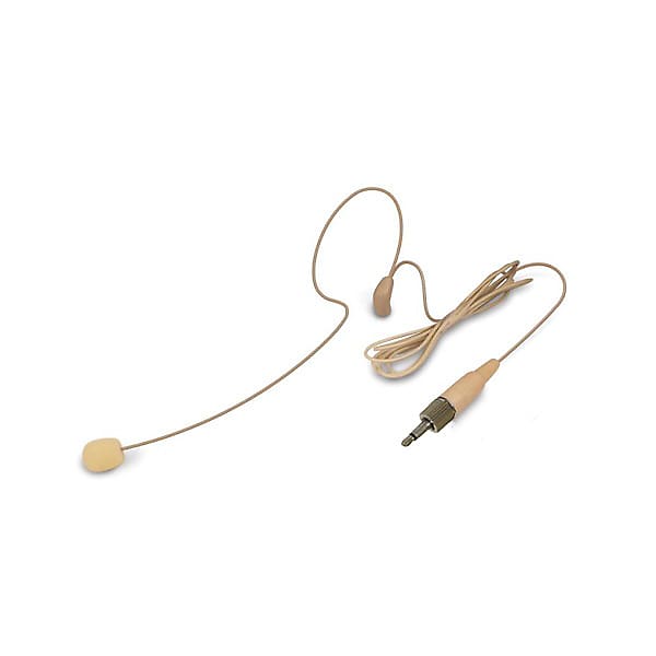 Nady HM-45U HeadMic Uni-Directional Condenser Headset Microphone 3.5mm locking - Beige image 1