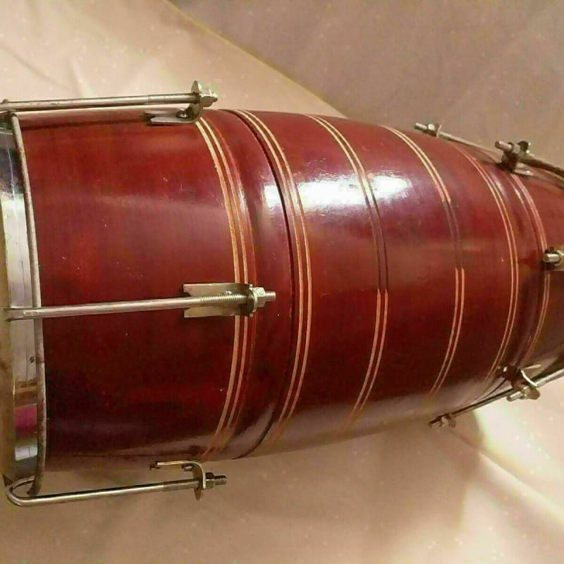 Naad Indian Musical Instrument Nut&Bolt Wedding Kirtan Dholak With Cover  2021 Polished