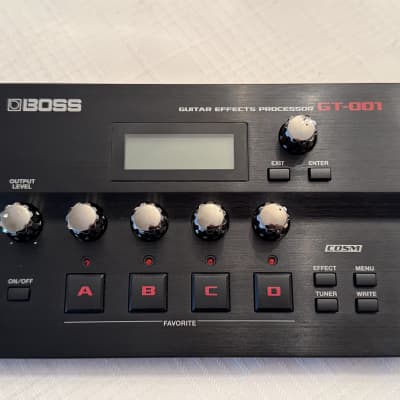 Reverb.com listing, price, conditions, and images for boss-gt-001-guitar-effects-processor