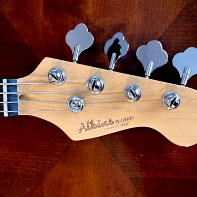 Atkins APB2 2nd-Generation 4-String Electric Bass Guitar 2023 Natural image 4