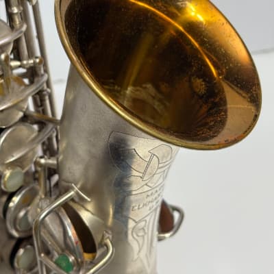Wow! 1930’s Martin Elkhart Indiana Alto Saxophone image 5