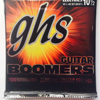 GHS Boomers Electric Guitar Strings GB 10&1/2 light+  10.5-48 image 2