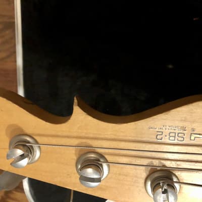 G&L SB-2 USA PJ Bass Vintage 1992 Blueburst w Original Case image 8