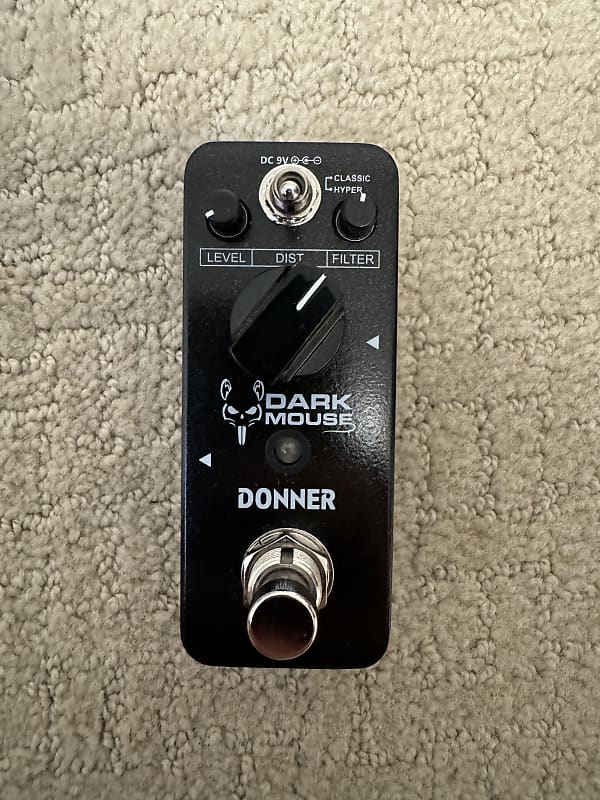 Donner Dark Mouse (Rat Copy) 2020’s Black Reverb