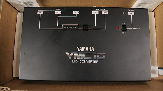 YAMAHA YMC10 MIDI CONVERTER SYNCHRONIZER Vintage Tape Sync