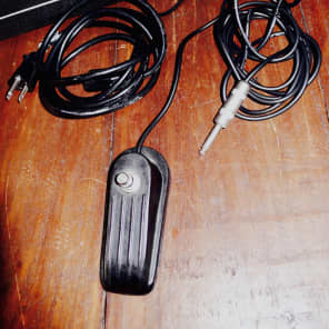 1960's Vintage Premier Reverberation Tube Spring Reverb Unit with Foot Switch Pedal image 4