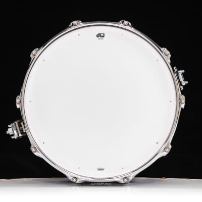 DW Collector's Series 6.5x14 333 Maple Snare - Gold Glass - Chrome HW image 4