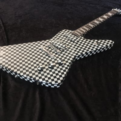 Black Diamond XPro Checkerboard Guitar the RICKI Custom Hand built (Preorder PreBuild)  w/cs image 1