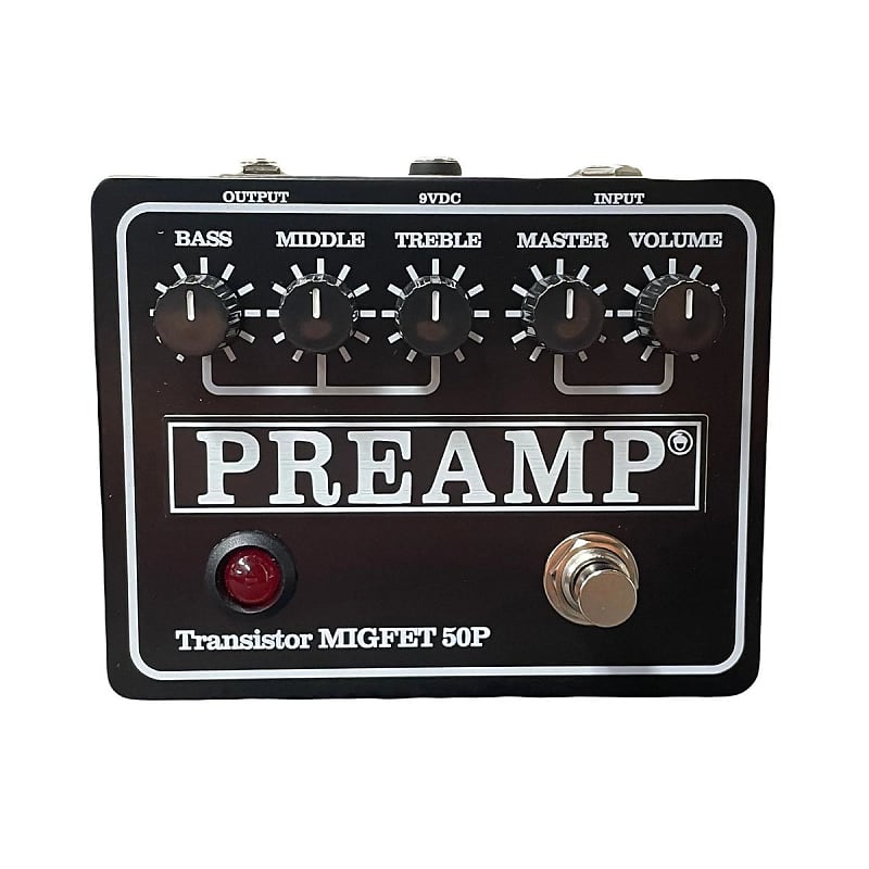 Acorn Amplifiers Migfet Preamp Pedal Reverb