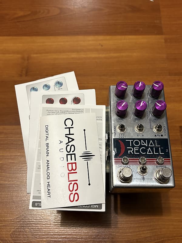 Chase Bliss Audio Tonal Recall V2 Red Knob Mod Analog Delay | Reverb