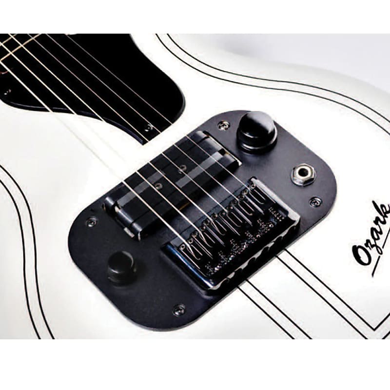 Supro 1261AW OZARK 極美品 Supro 1261AW Ozark Antique White Guitar & Bag Demo #0020