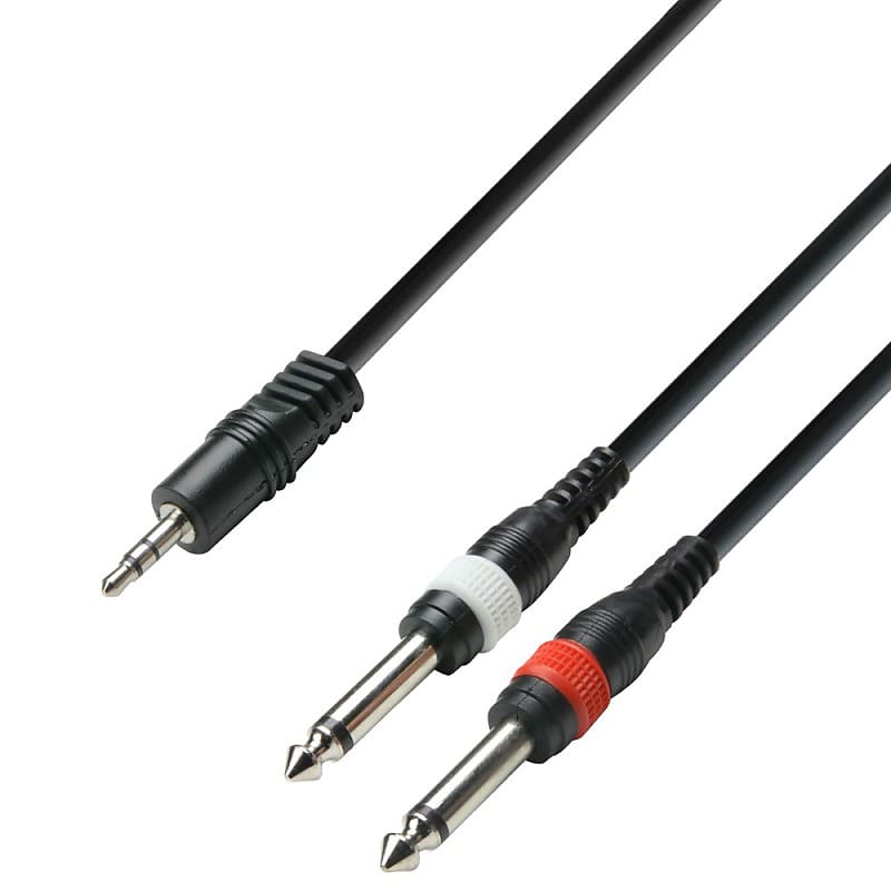 Adam Hall - K3YWPP0300 - Câble Audio Mini-Jack 3,5 mm stéréo vers