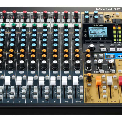 Tascam Model 12 Mixer/Recorder/Audio Interface(New) image 4