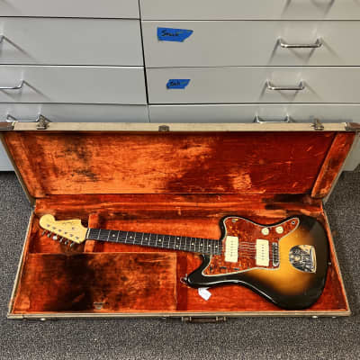 Fender guitar case - Brown Jazzmaster Jaguar Pre CBS 1961 1962 image 2