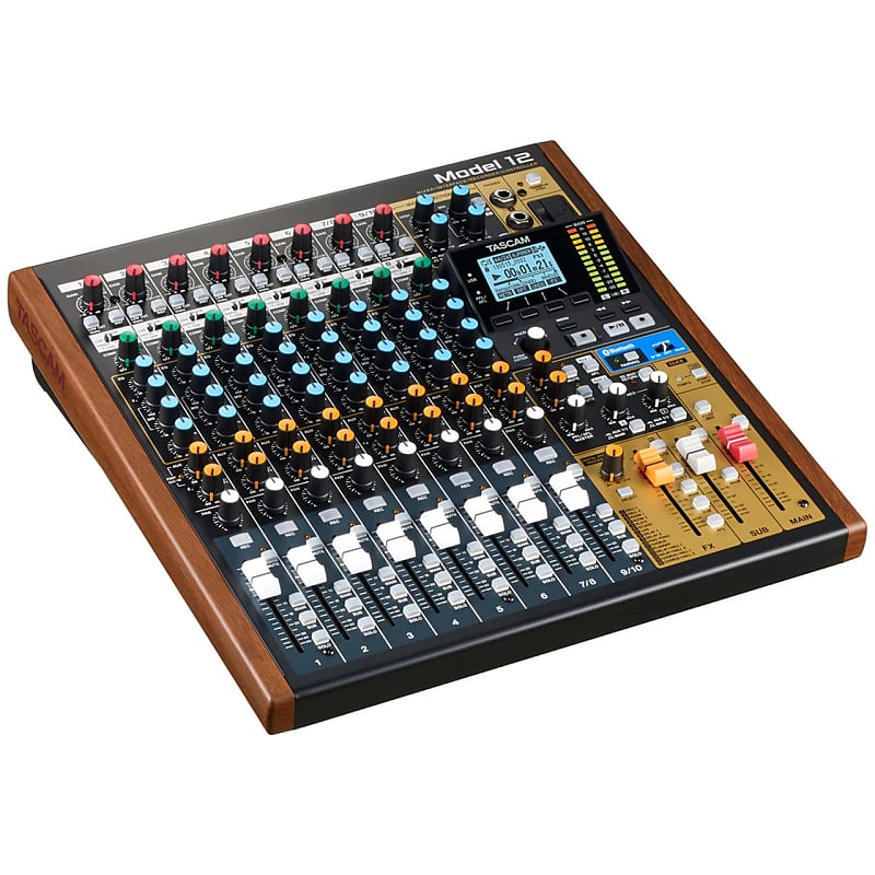 TASCAM MODEL 12 - 12 Channel Mixer with DAW Control image 1