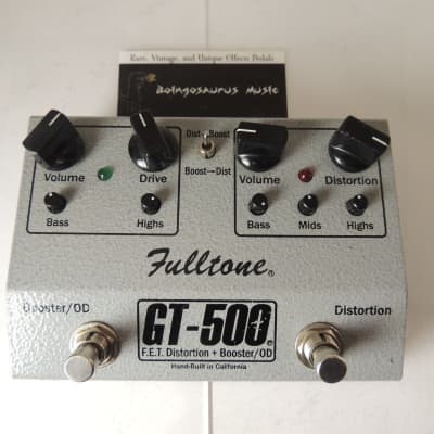 Rare Vintage Fulltone F.E.T Hi-Gain GT-500 Distortion and