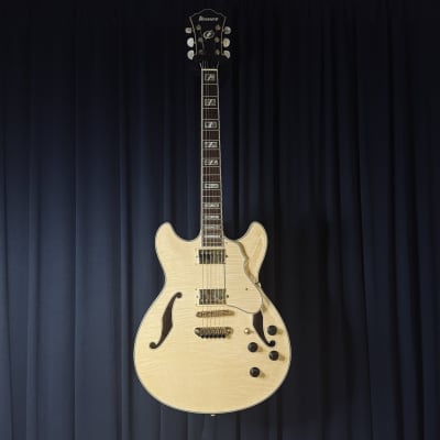 Ibanez アイバニーズ AS103-NT 高級ケース付 貴重 動作良好 Ibanez AS103-NT # Natural 2008年製【Wood Parts】