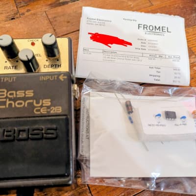 Reverb.com listing, price, conditions, and images for boss-ce-2b-bass-chorus