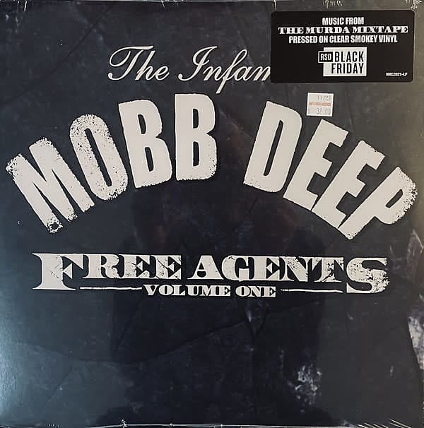 NEW Mobb Deep – Free Agents - The Murda Mixtape, Volume One-RSD, 2xLP, Clear Smoke image 1