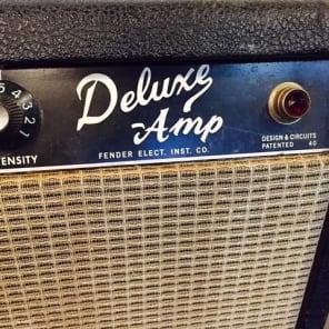 Fender Deluxe Amp 1964 Blackface image 2