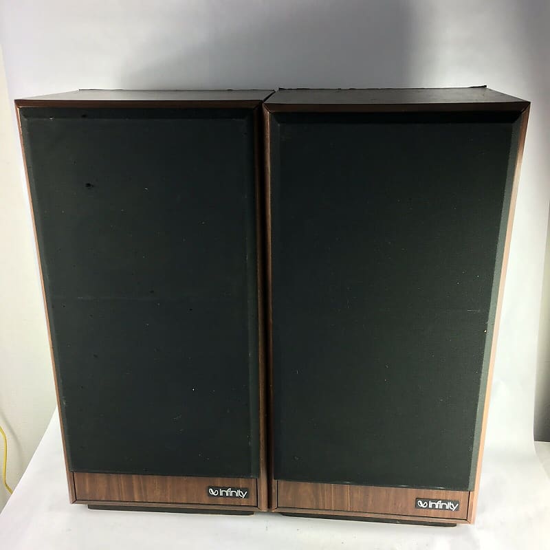 Infinity SM120 Studio Monitors Floor Speakers | Reverb