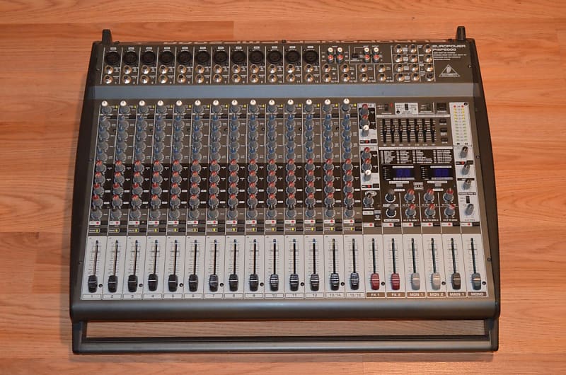 Behringer Europower PMP5000, 1200W, 20-Channel Powered Mixer | Reverb