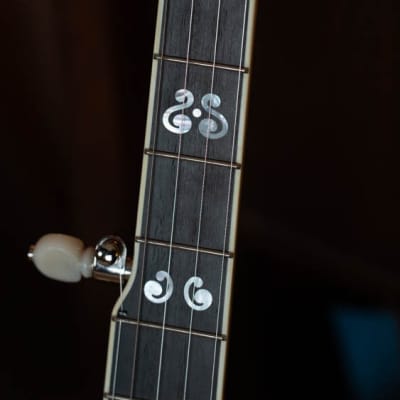 Deering Calico 5 String Curly Maple Resonator Banjo w/Spikes Installed #AX45 image 4