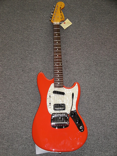 Fender Kurt Cobain Mustang Fiesta Red