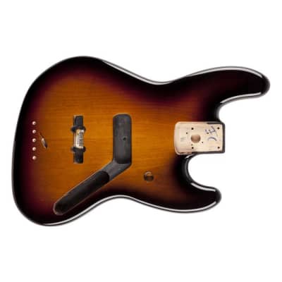 Fender Standard Series Jazz Bass Alder Body Brown Sunburst 0998008732 image 2