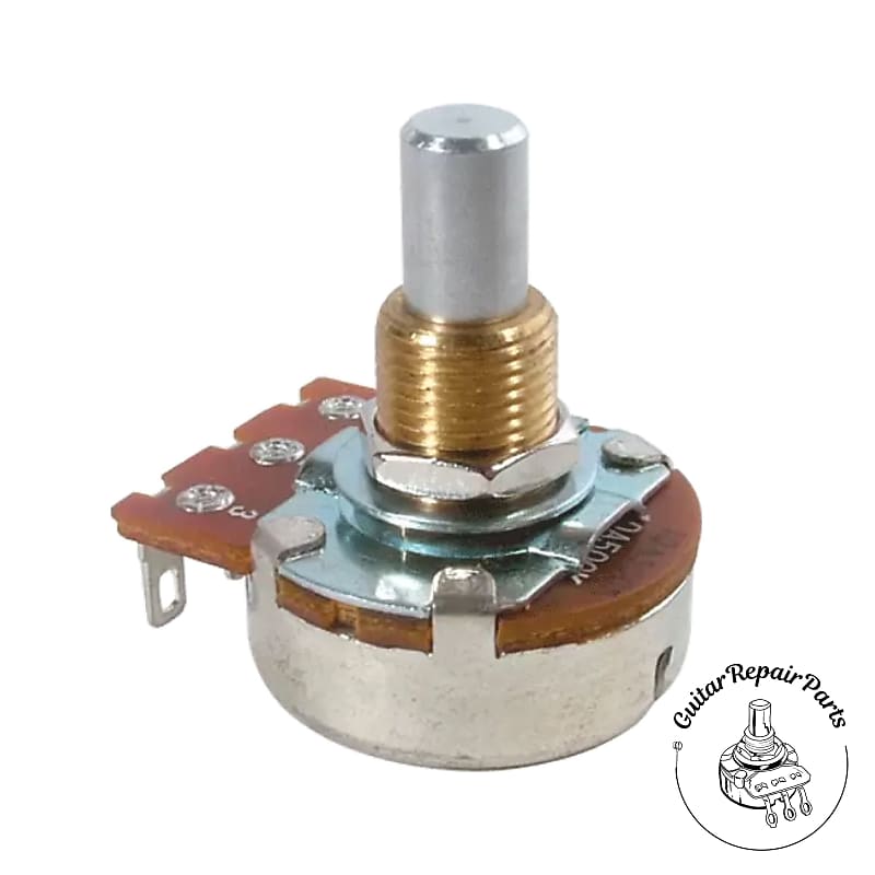 Bourns 250k Low-friction Potentiometer, Linear Taper, Solid 