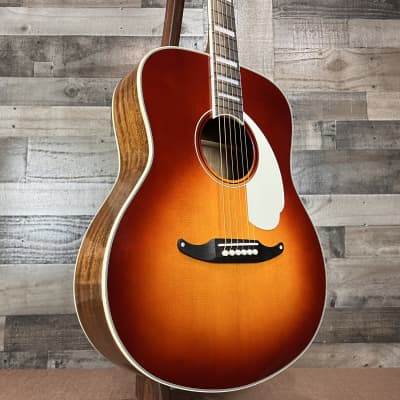 Fender Palomino Vintage Acoustic-Electric Guitar - Sienna Sunburst w/ OHSC image 3