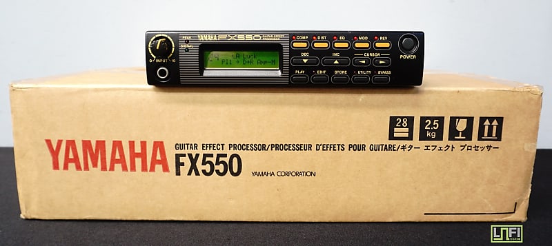 Yamaha FX550 Guitar Effect Processor | eBay