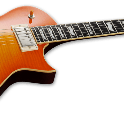 ESP E-II Eclipse Full Thickness Vintage Honey Burst Electric Guitar + Hard Case Made in Japan image 2