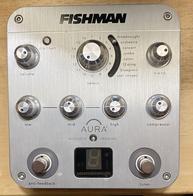 Fishman Aura Spectrum DI PreAmp +/- 2017 | Reverb