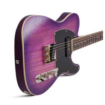 Guitarra eléctrica Schecter PT Special PBP  Púrpura Mate image 3