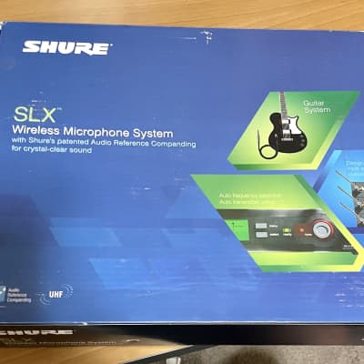 Shure SLX14/84-G5 Wireless System-No Mic or Body Pack-Black image 2