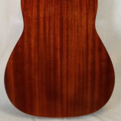 Yamaha Solid Sitka Spruce Top Cutaway Folk Acoustic/Electic Guitar, Mahogany, Vintage Natural image 10