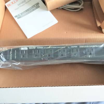 Rolls RPM26 Rack Power Module w/ LED lights BRAND NEW Sealed never used MADE IN USA!! image 7