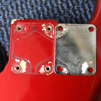 1966 Fender Precision Bass - Candy Apple Red image 23