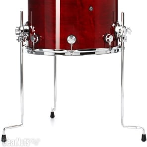 DW Performance Series Floor Tom - 14 x 16 inch - Cherry Stain Lacquer image 2