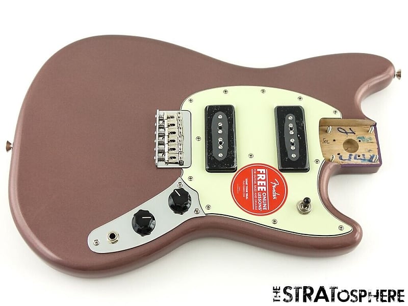 Fender Player Mustang 90 Series LOADED BODY Alder Offset Burgundy