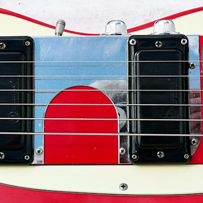 Vintage USA 1967 Mosrite Smith Guitar Mel-O-Bar Electric Slide Guitar Serial #128 - Rare Red Finish image 17