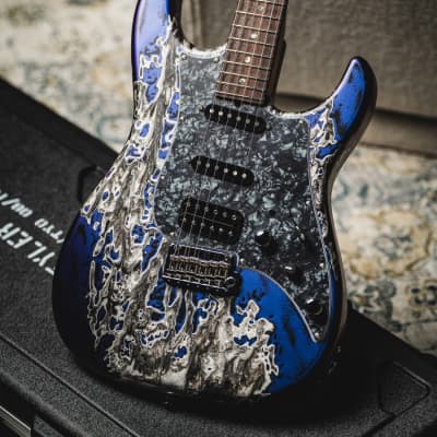 James Tyler Japan Studio Elite HD HSS-Color Shifting Shmear w/Faux