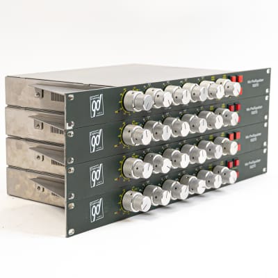 Four Daking 52270 Mic/Line EQ Preamps w/ Quad-Output Power Supply - Pristine Studio Clarity image 3