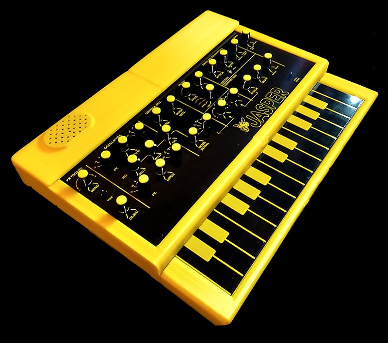 Jasper Synth EDP Wasp Clone - Midi - Black and Yellow - DIY - 3D PETG printed case image 1