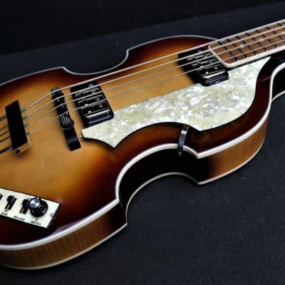 Hofner HCT-500/1-SB Contemporary Series Beatle Bass GREAT Brown Sunburst Vintage Look. B STOCK image 1