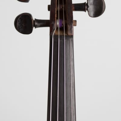 Resophonic Violin (maker unknown),  c. 1910. image 5