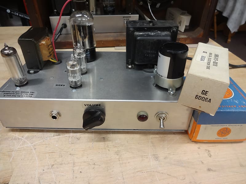 D-Lab Sweeper Vertical output Class A 6DQ6A Boutique tube guitar amplifier image 1